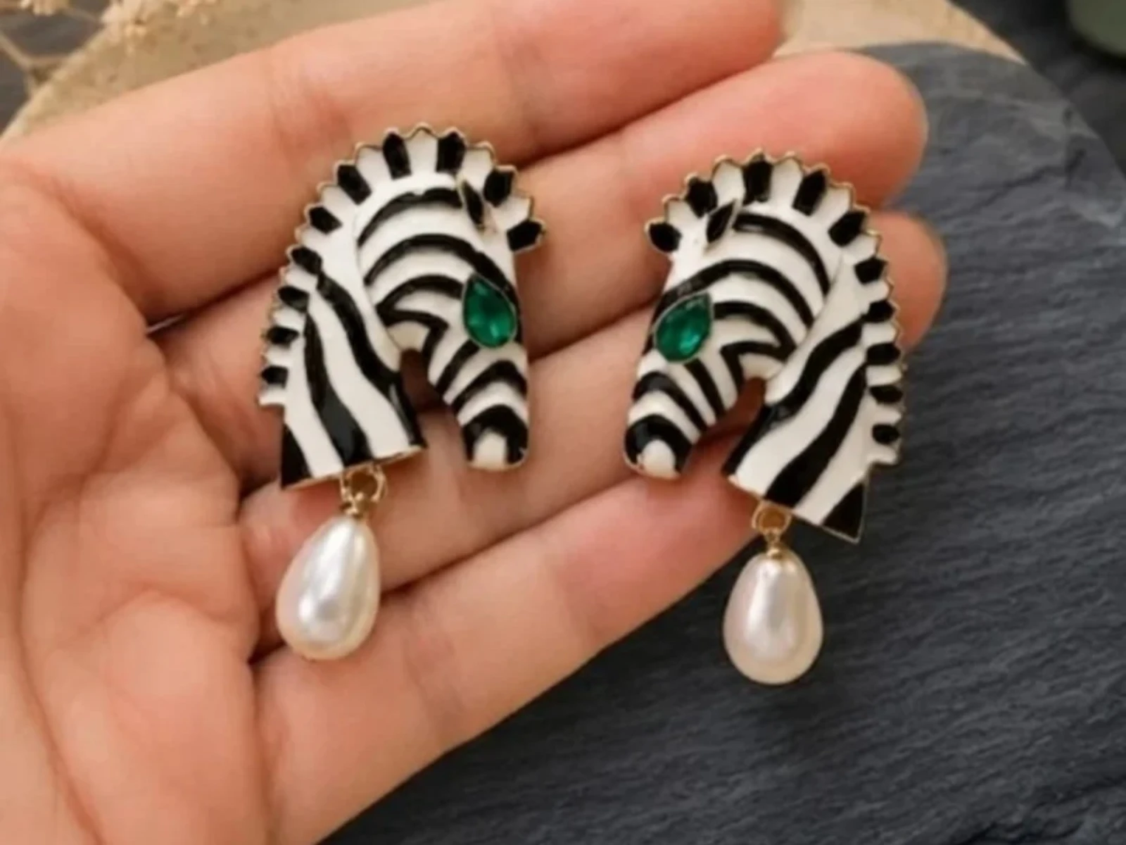 Pendientes de cebra – photo 2